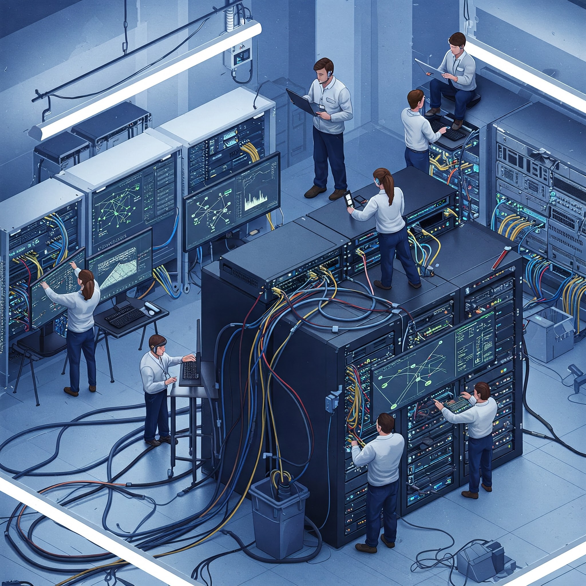 l mantenimiento informático de redes