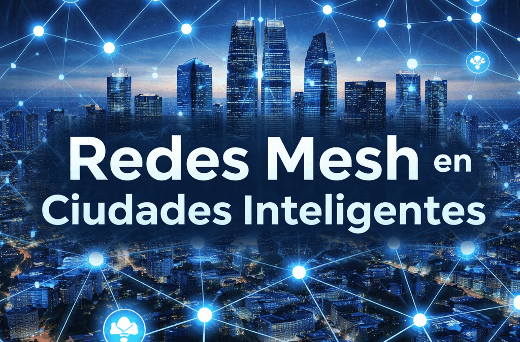 Redes Mesh en ciudades inteligentes: cómo funcionan