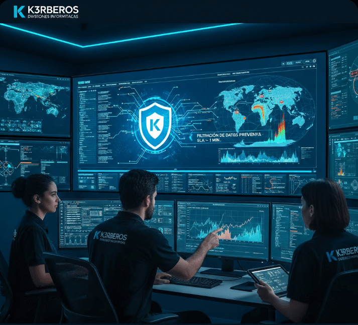 K3RBEROS: Monitorización contra Filtraciones de Datos