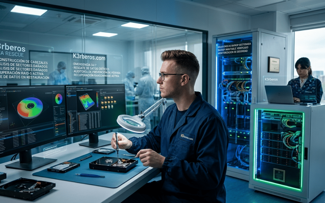 Recuperación de Datos Críticos: Rescatamos el Futuro de tu Empresa en 2026